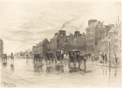 Vintermorgen på Quai de l