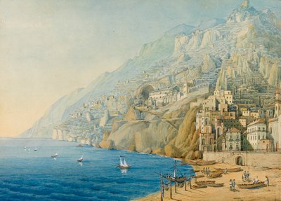Amalfikysten, 1839. av Felix Mendelssohn Bartholdy