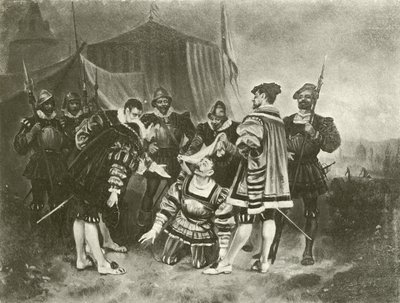 Alt er bra som ender bra. Akt IV-Scene III (gravyr) av Felix Octavius Carr Darley