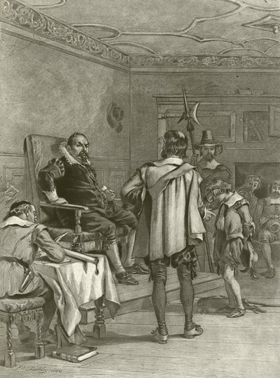 Som du vil. Akt II, Scene VII (gravyr) av Felix Octavius Carr Darley