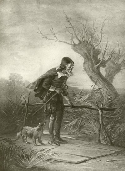 Som du vil. Akt II, Scene VII (gravyr) av Felix Octavius Carr Darley