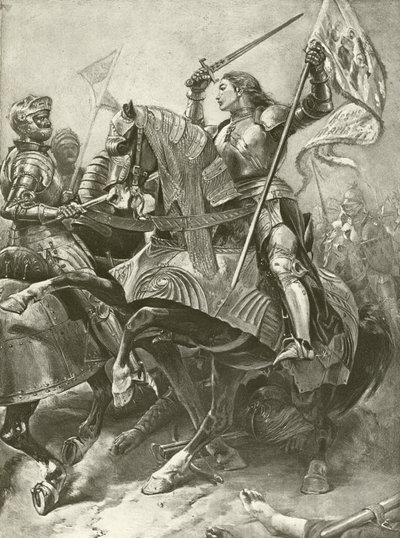 Første del Kong Henrik VI. Akt I, Scene V (gravyr) av Felix Octavius Carr Darley