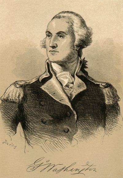 G. Washington, 1877. av Felix Octavius Carr Darley