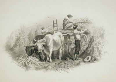 Høyslåttscene av Felix Octavius Carr Darley