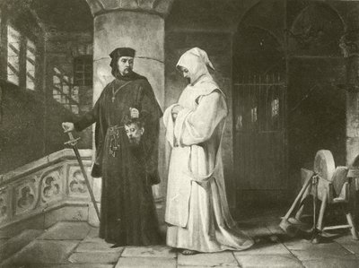 Mål for mål. Akt IV-Scene III (gravyr) av Felix Octavius Carr Darley