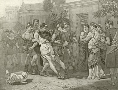 Feilens komedie. Akt IV, Scene IV (gravyr) av Felix Octavius Carr Darley