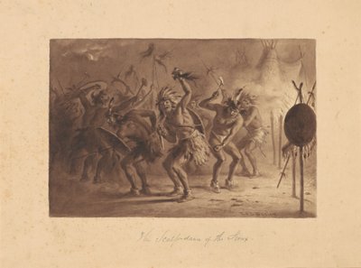 Siouxernes hodebunnsdans av Felix Octavius Carr Darley
