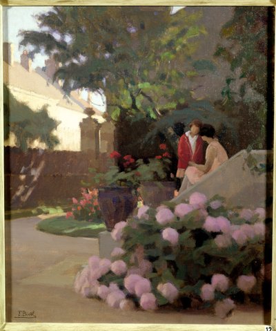 Et hjørne av hagen av Ferdinand Achille Lucien Bivel