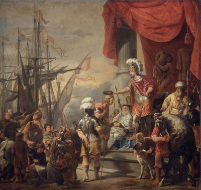 Aeneas ved hoffet til Latinus av Ferdinand Bol