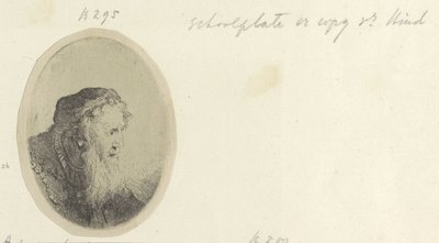 Oude mann setter baard Samling av åttifem originaltrykk (serietittel) av Ferdinand Bol