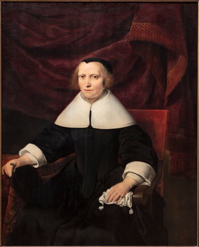Portrett av en kvinne av Ferdinand Bol