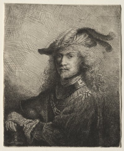 Portrett av en offiser, 1645. av Ferdinand Bol