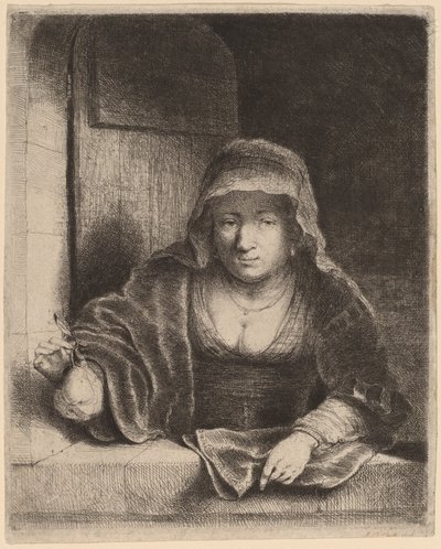 Kvinnen med pæren av Ferdinand Bol