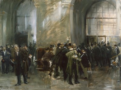 På børsen av Ferdinand Brutt