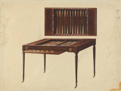 Spillebord av Ferdinand Cartier