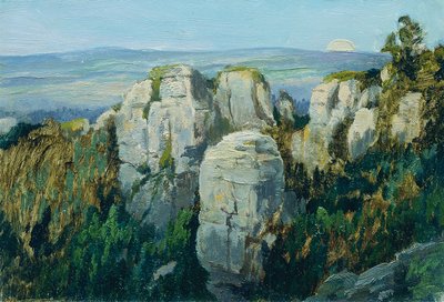 Prachau steiner av Ferdinand Engelmuller