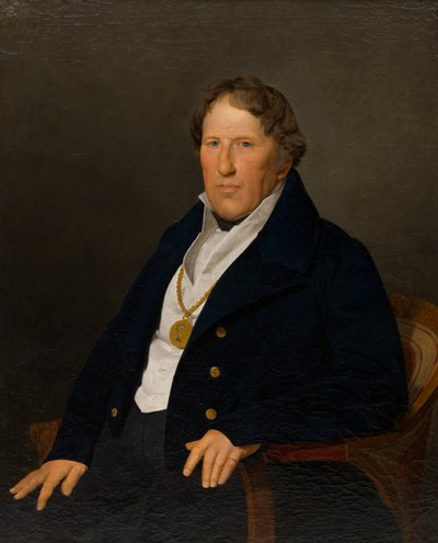 Skipsføreren Mathias Feldmüller av Ferdinand Georg Waldmüller