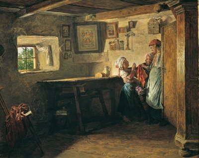Den gamle boksen av Ferdinand Georg Waldmuller