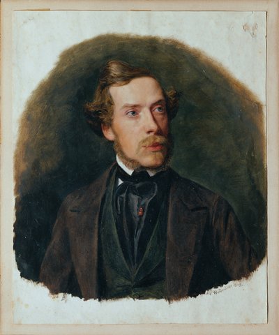 Gustav Barth, korleder for Wiens mannskor av Ferdinand Georg Waldmuller
