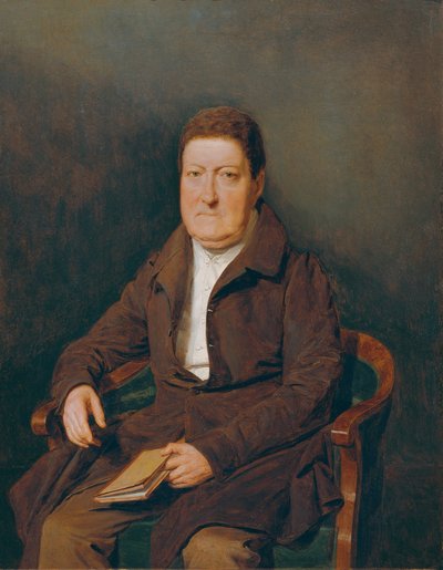 Herr Wohlleben, broren til borgermesteren i Wien, Stephan Edler von Wohlleben av Ferdinand Georg Waldmuller