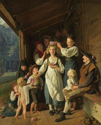 Brudepiken av Ferdinand Georg Waldmuller