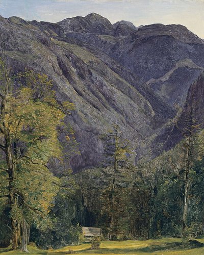 Schönberg sett fra Hoisenrad, 1833 av Ferdinand Georg Waldmuller