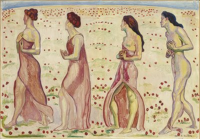 Følelsen. 1909/11 av Ferdinand Hodler