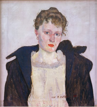 Portrett av en kvinne av Ferdinand Hodler