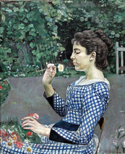 Portrett av Hélène Weiglé av Ferdinand Hodler