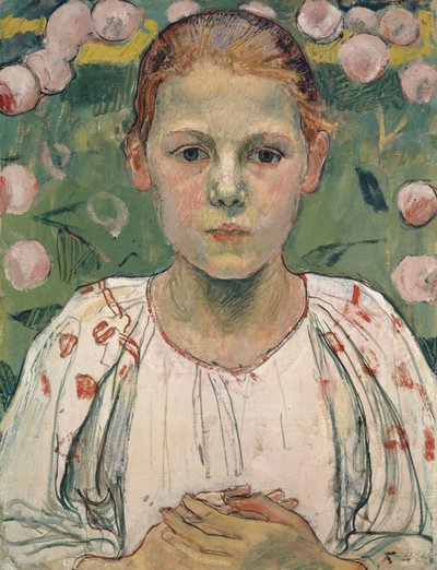 Portrett av Kathe von Bach av Ferdinand Hodler
