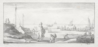 Langs en nederlandsk kyst av Ferdinand I Piloty