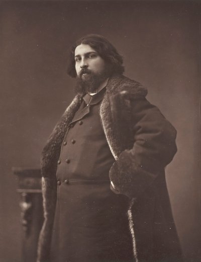 Daniel Vierge fransk illustratør, født Spania, 1851-1904, ca. 1876. av Ferdinand J. Mulnier