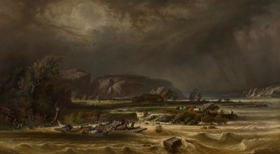 Maas ved Poilvache av Ferdinand Joseph Bernard Marinus