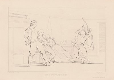En form har suset blant dem fra mørket av Ferdinand Joubert, after George Elgar Hicks
