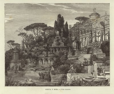 Hellas og Roma - romersk villa av Ferdinand Knab