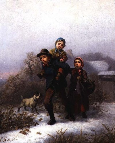 Om vinteren av Ferdinand Marohn