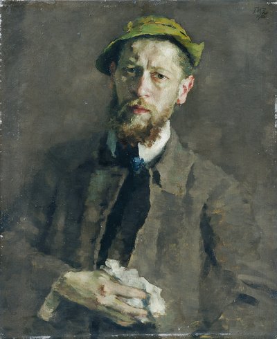 selvportrett av Ferdinand Matthias Zerlacher