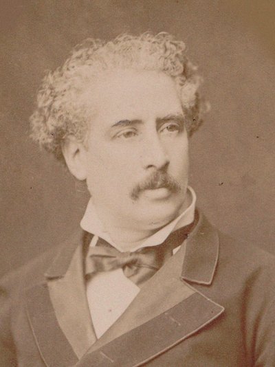 Portrett av komponisten Olivier Métra 1830-1889, 1870. av Ferdinand Mulnier