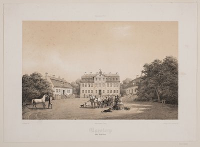 Claestorp fra nordvest av Ferdinand Richardt