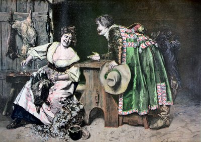 Galante bemerkninger, 1893 av Ferdinand Roybet