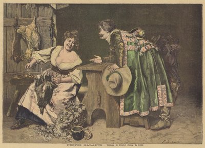 Forslag Galants av Ferdinand Roybet