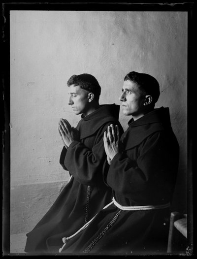 Fransiskanerbønn i Assisi av Ferdinand Schmutzer
