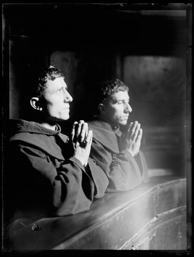 Fransiskanerbønn i Assisi av Ferdinand Schmutzer