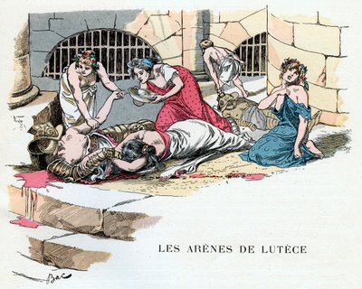 Arenaene i Lutetia, c1870-1950. av Ferdinand Sigismund Bac