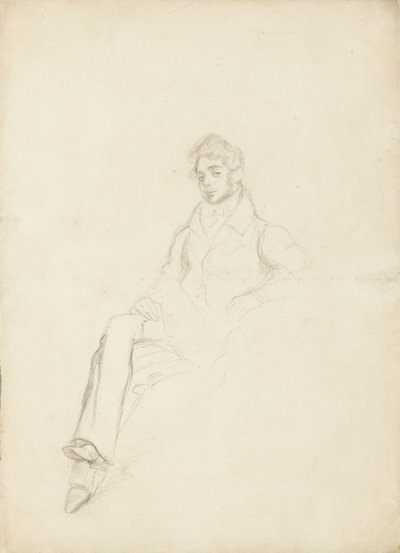 Portrett av grev Anatole Nikolaievich Demidov, 1. prins av San Donato 1812-1870, 1864 av Ferdinand Victor Eugene Delacroix