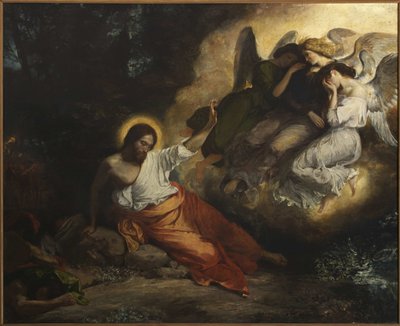 Kvalen i hagen, 1826. av Ferdinand Victor Eugene Delacroix