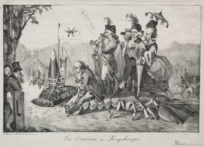 The Crayfish of Longchamps, 1822. av Ferdinand Victor Eugene Delacroix
