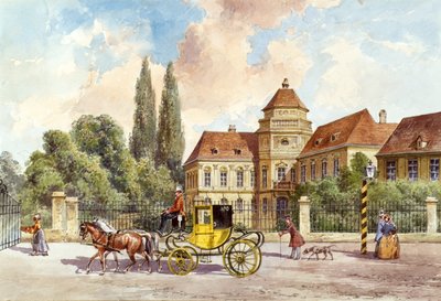 Jeg er Althan-Palais Python i Wien av Ferdinand Weckbrodt