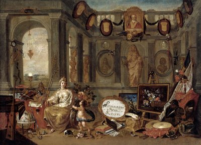 Allegory of Europe, 1689. av Ferdinand van Kessel