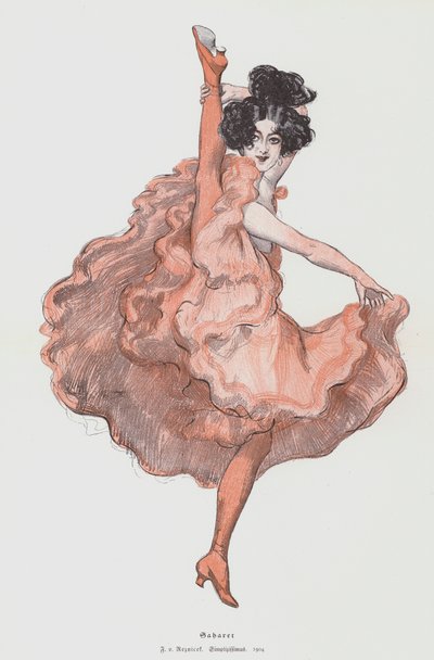 Kabaret, 1904 av Ferdinand von Reznicek